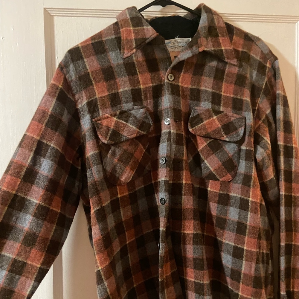 Vintage JCPenny Flannel 1970s